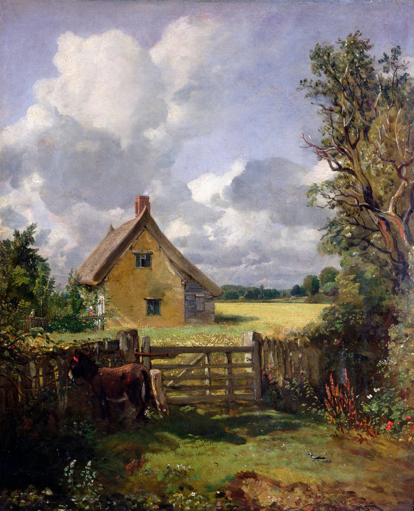 Detail of Cottage in a Cornfield by John Constable