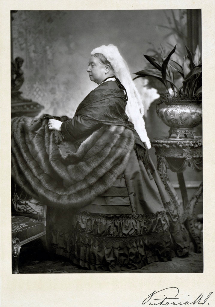 Detail of Queen Victoria, late 19th century by Walery