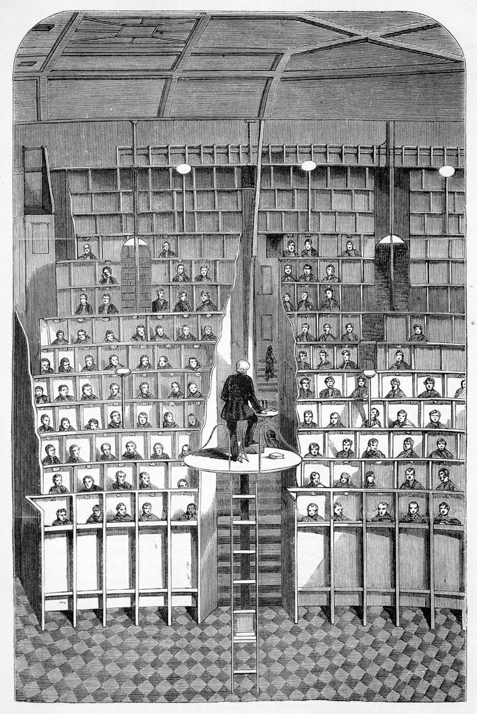 Detail of Surrey House of Correction, Wandsworth, London by Anonymous