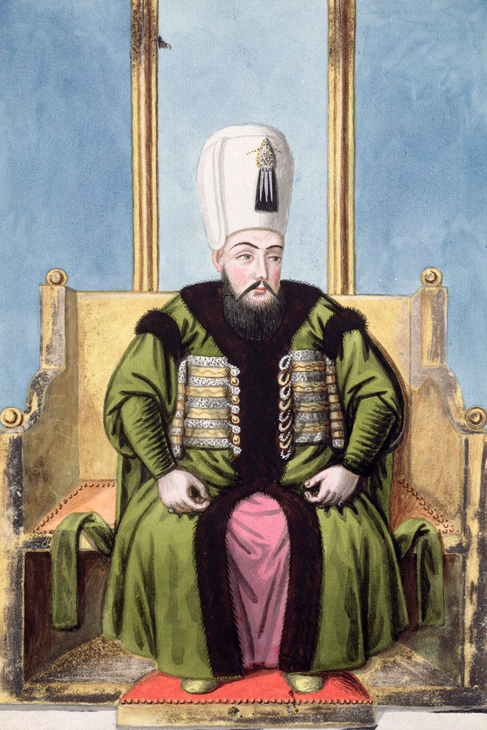 Detail of Ahmed I, Ottoman Emperor by John Young