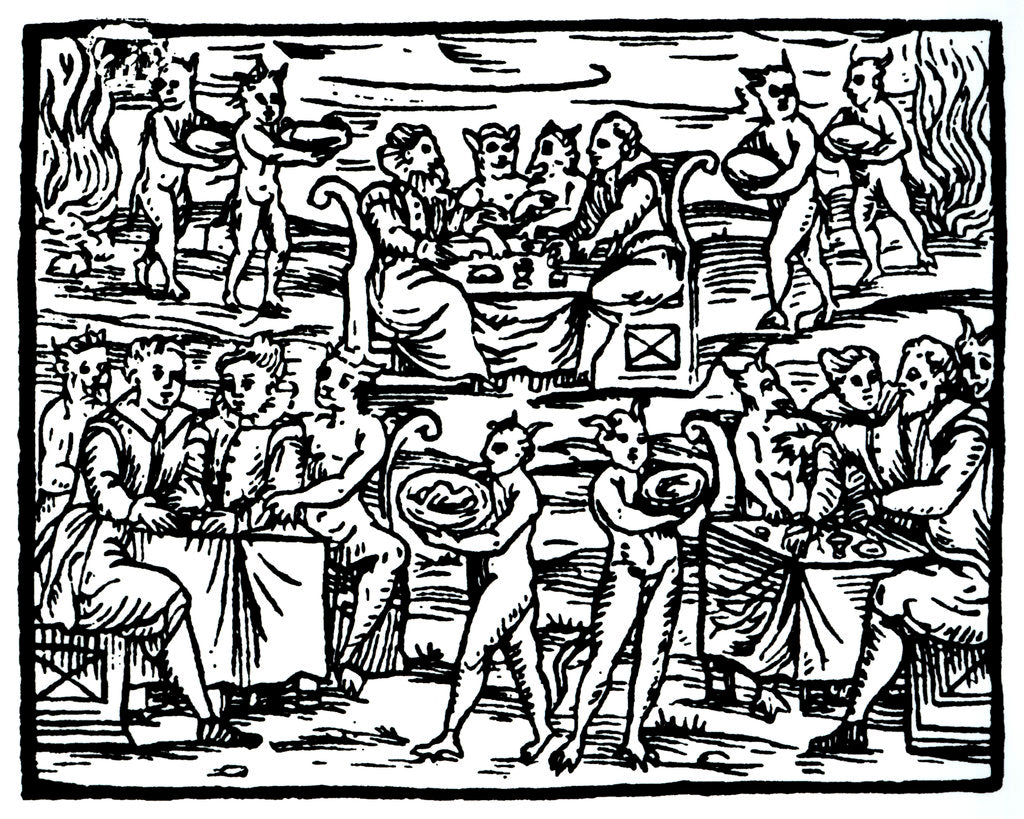 Detail of The witches' sabbath by Anonymous