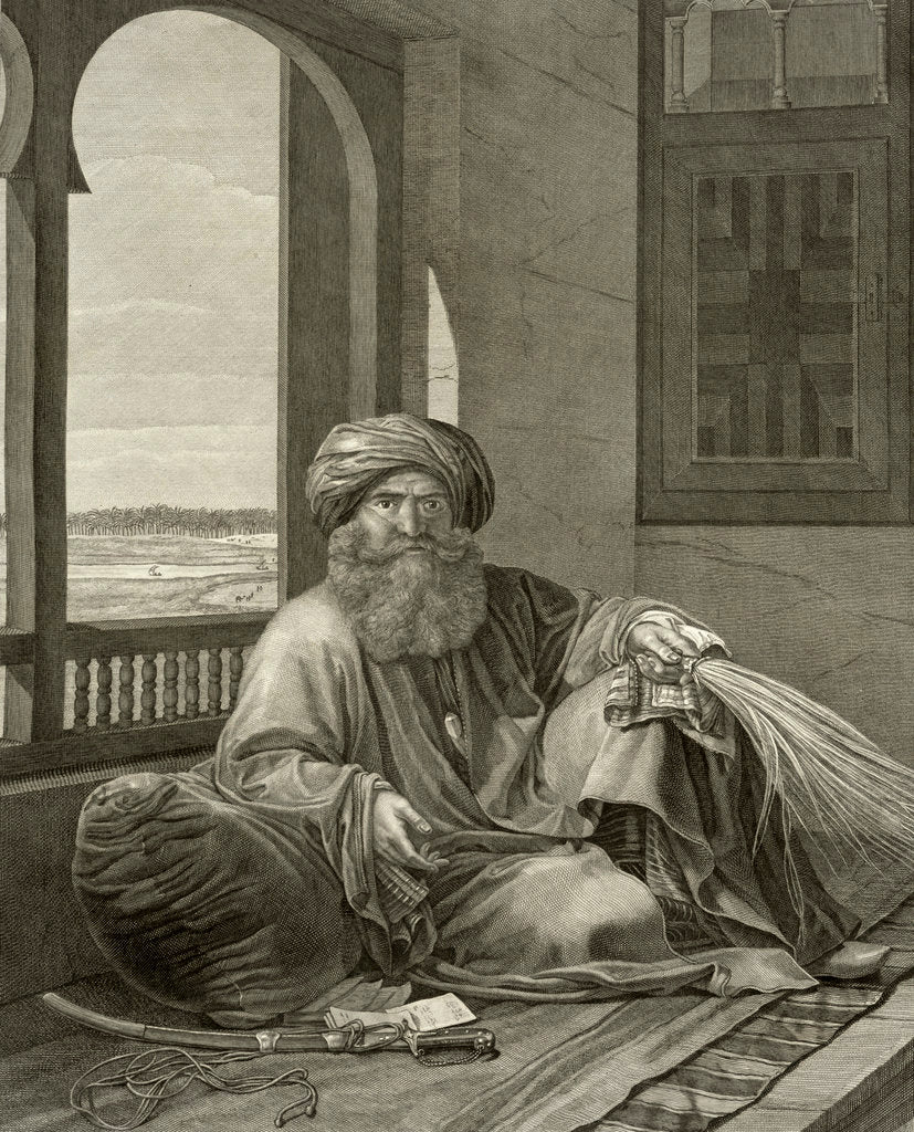 Detail of Murad Bey by Nicolas Ponce