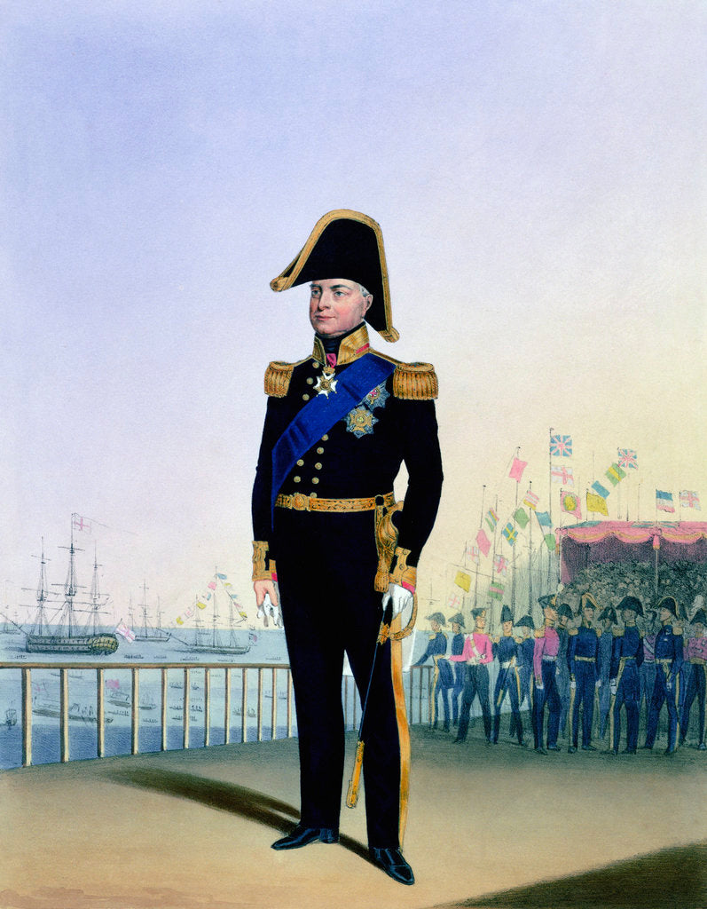 Detail of William IV by L Mansion