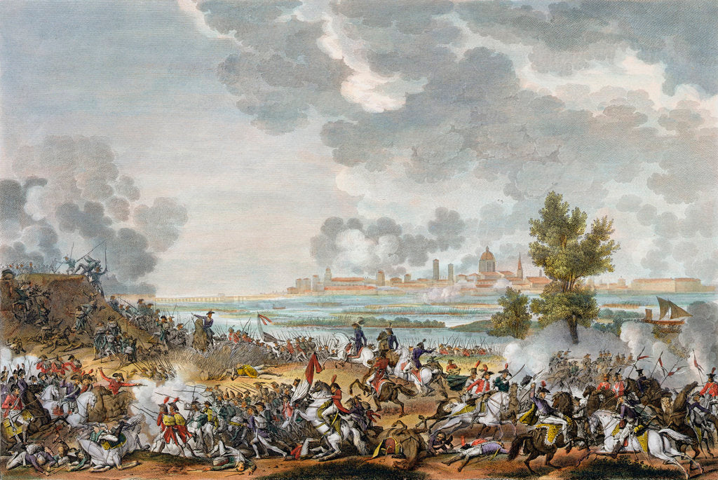 Detail of The Battle of San Giorgio di Mantova by Jean Duplessis-Bertaux