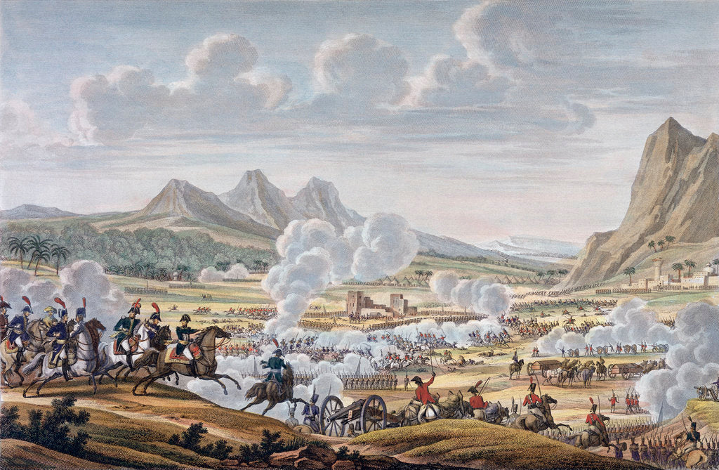 Detail of The Battle of Mount Tabor by Louis Francois Couche