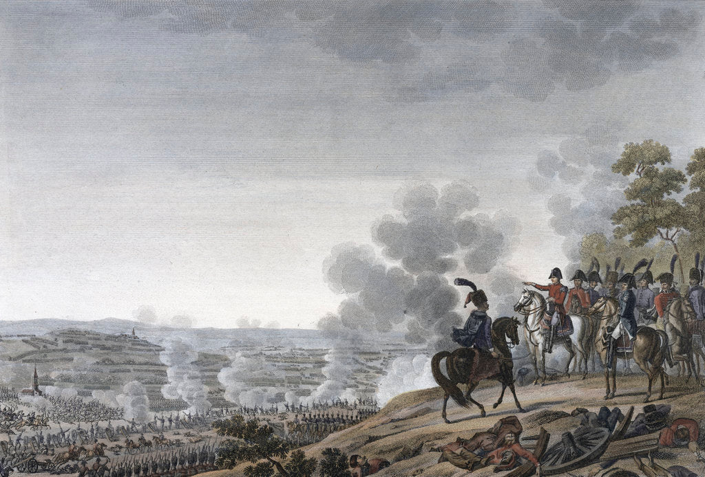 Detail of The Battle of Borodino by Jacques Couche