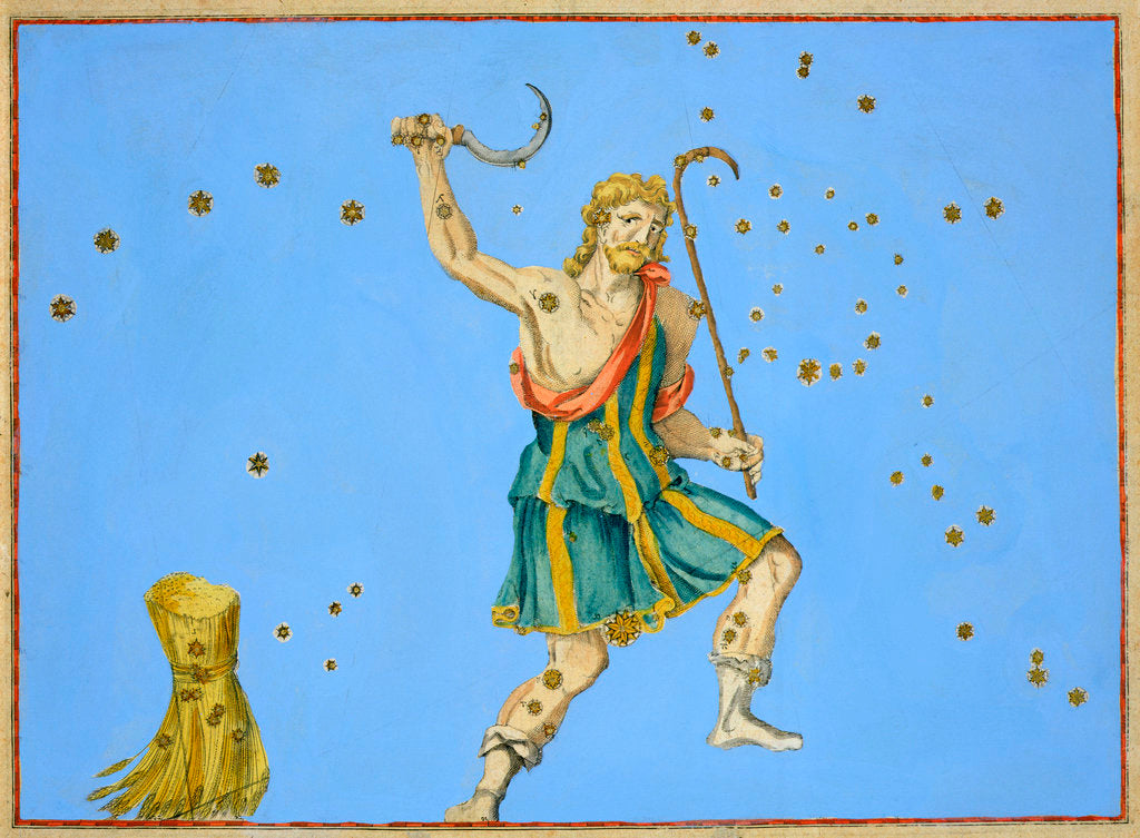 Detail of Constellation of Bootes by Alexander Mair