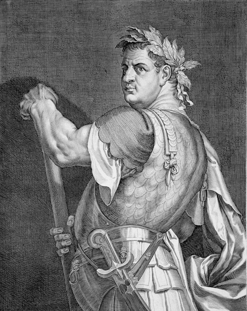 Detail of Titus by Aegidius Sadeler II