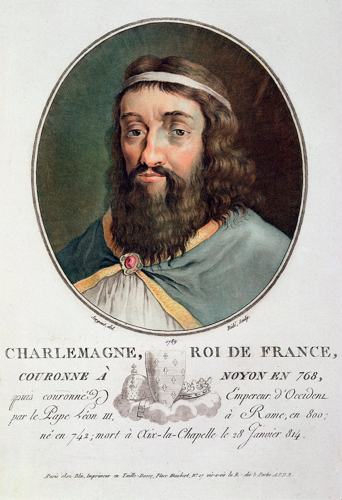 Detail of Charlemagne by Ride