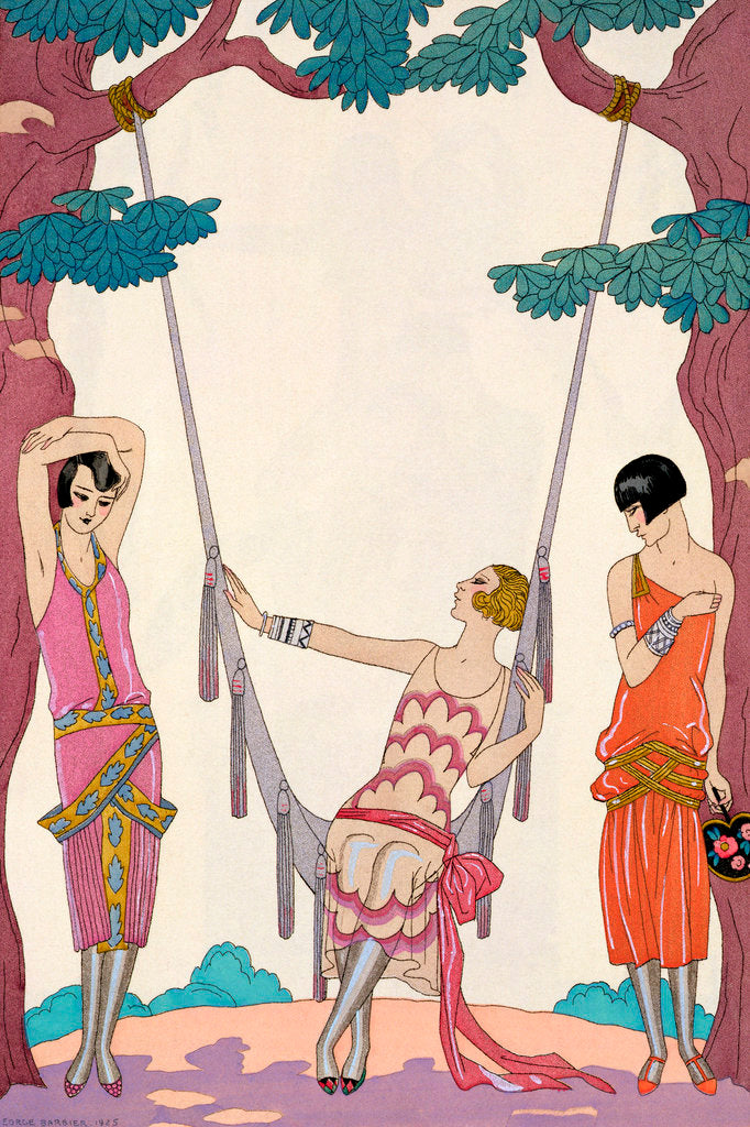 Detail of Summer by Georges Barbier