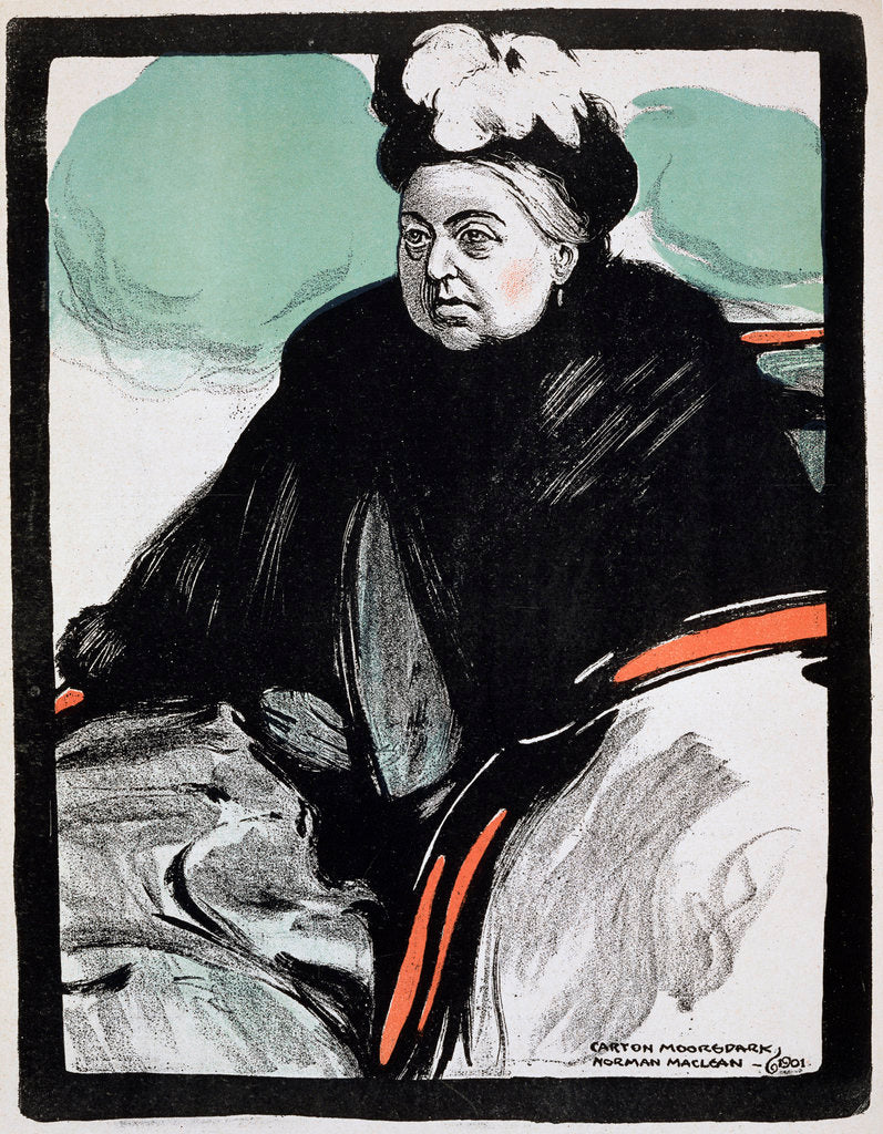 Detail of Queen Victoria by Anonymous