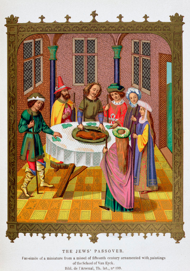 Detail of The Jews' Passover by Anonymous