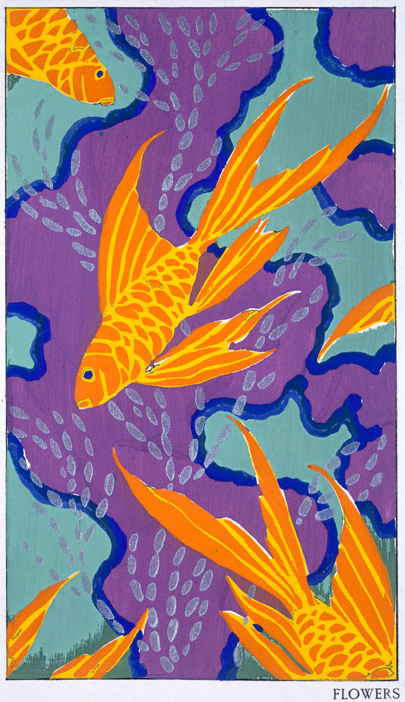 Detail of Fish motif by EA Seguy