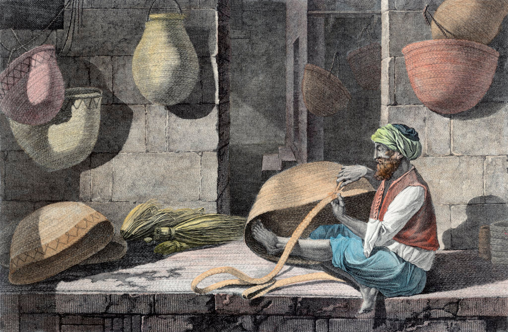 Detail of The Basket Maker by Anonymous