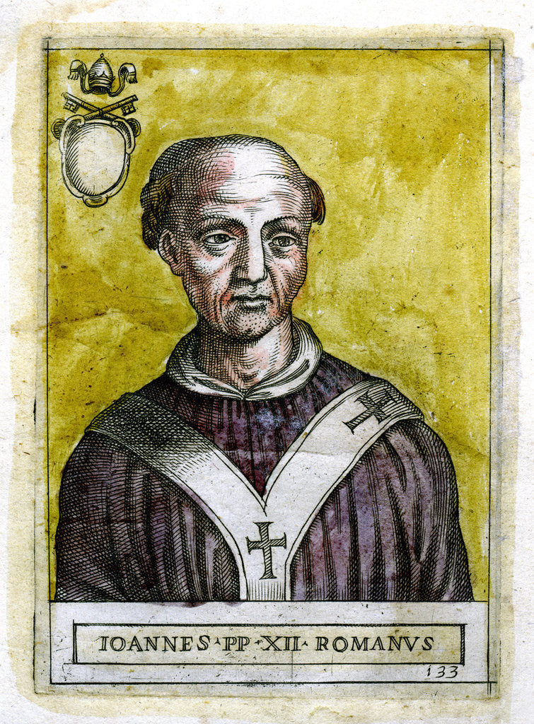 Detail of Pope John XII (c937-964) by Anonymous