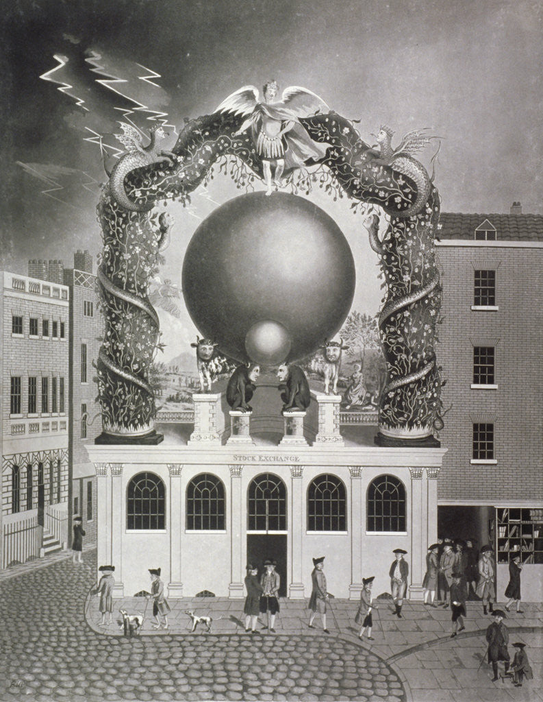 Detail of Satire on the national debt, 1782 (1785) by Francis Jukes