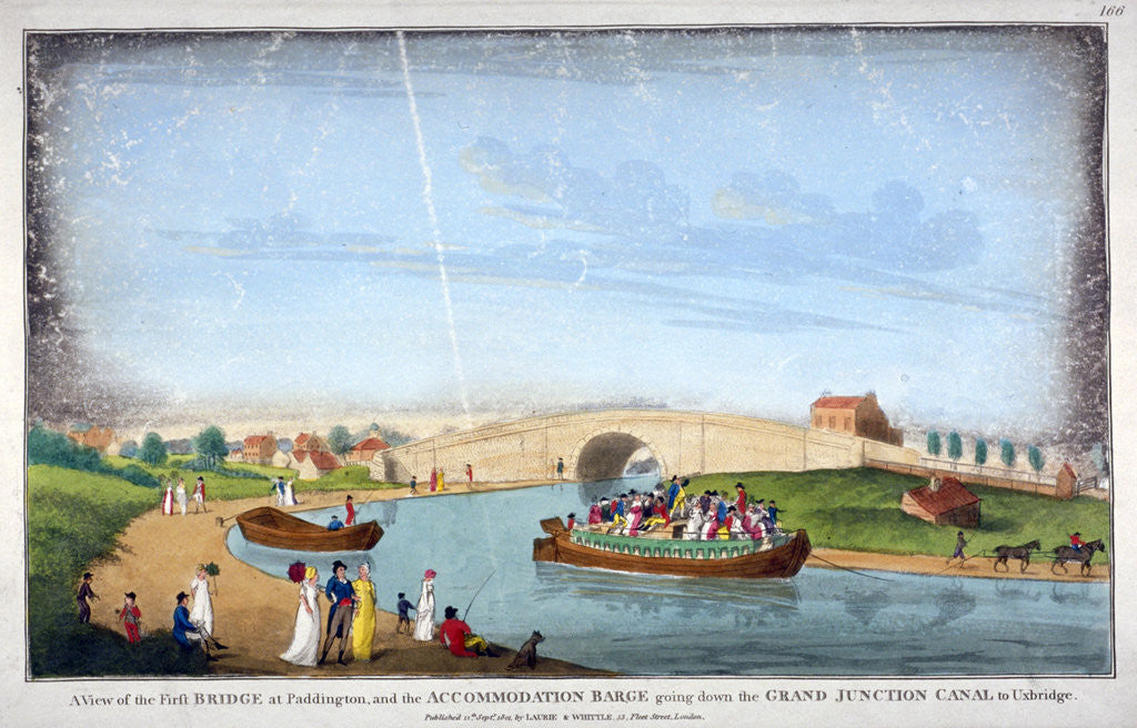 Detail of Bridge over the Grand Union Canal, Bayswater, London by Anonymous