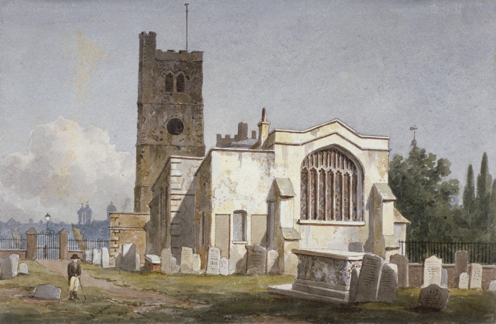 Church of St Mary at Lambeth, London by George Shepherd