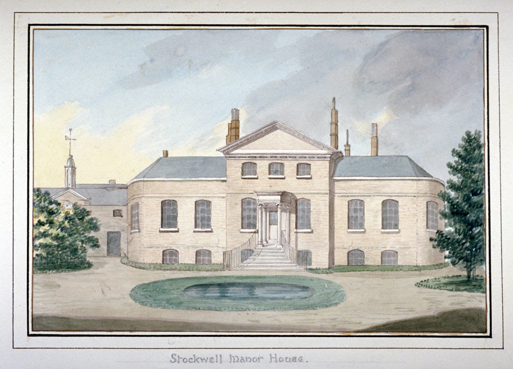 Detail of Stockwell Manor House, Lambeth, London by Anonymous