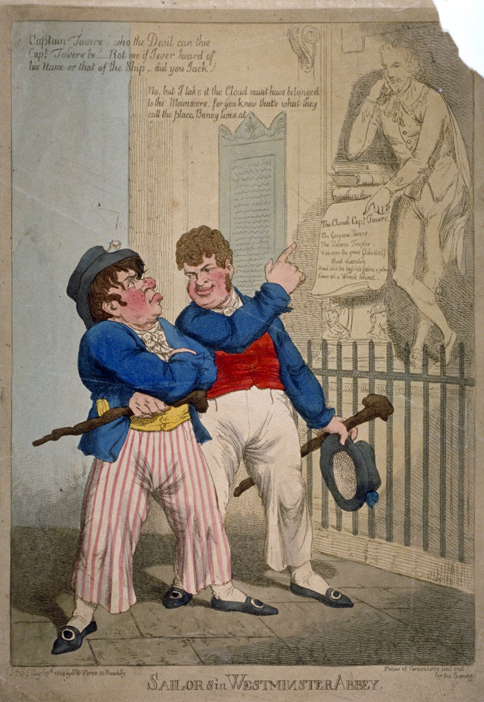 Sailors in Westminster Abbey by Anonymous
