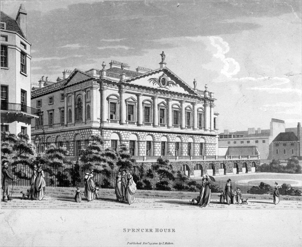 Detail of Spencer House, Westminster, London by Anonymous