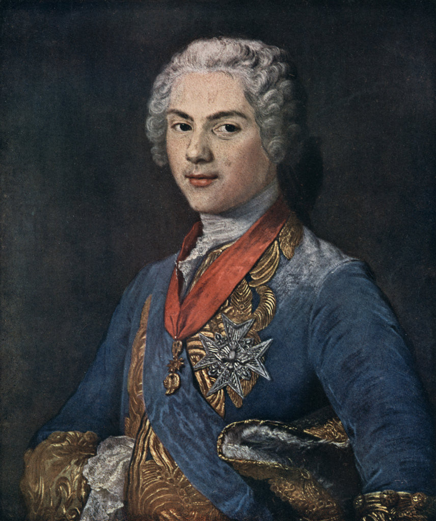 Detail of Louis, Dauphin of France by Henri de la Tour d'Auvergne