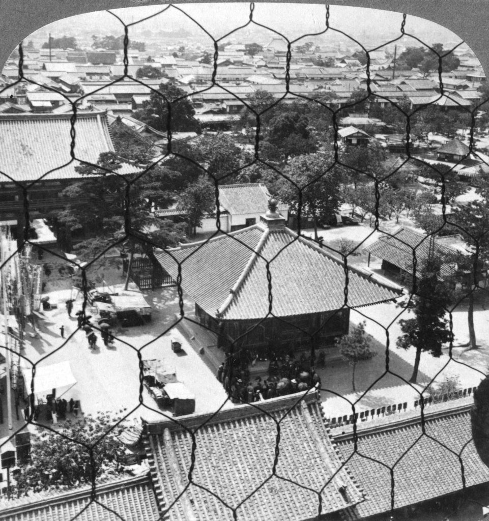 Detail of Osaka, Japan by Underwood & Underwood