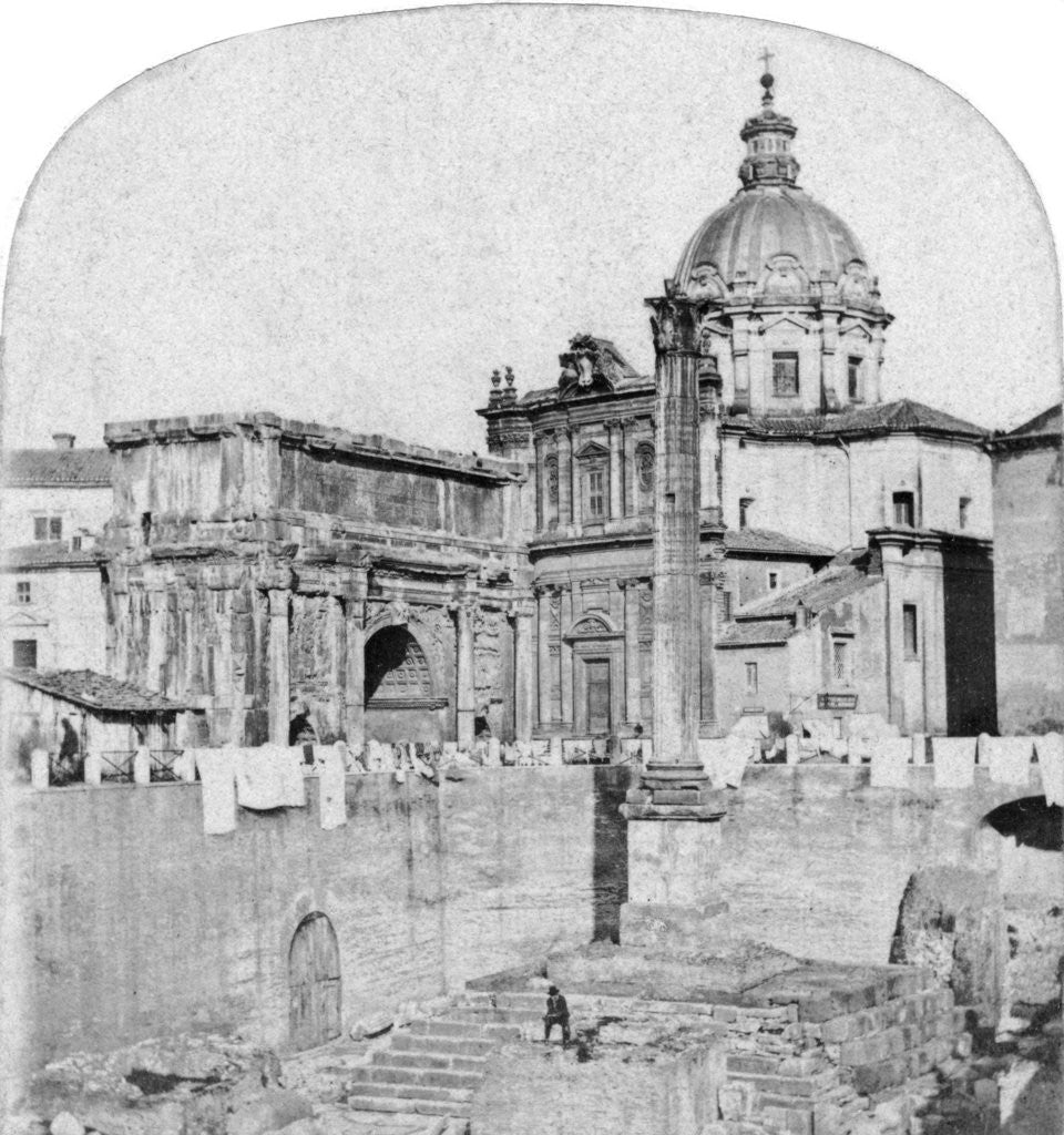 Detail of The Roman Forum, Rome, Italy by Anonymous
