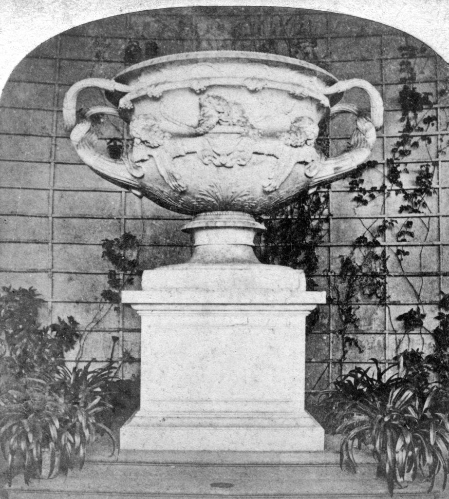 Detail of The Warwick Vase, Warwick Castle, Warwick, Warwickshire by Anonymous