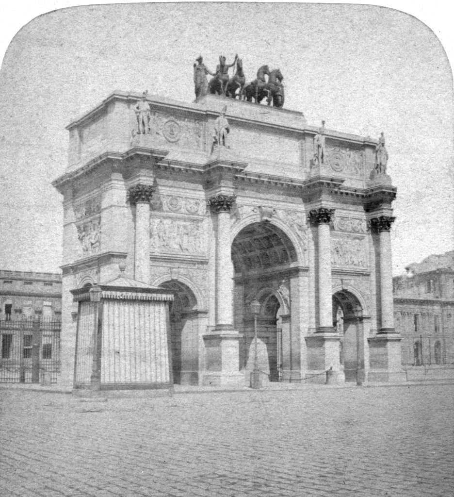 Detail of Arc de Triomphe du Carrousel, Paris by Albert Hautecoeur