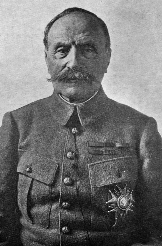 Detail of Marshal Ferdinand Foch, French soldier by Demay