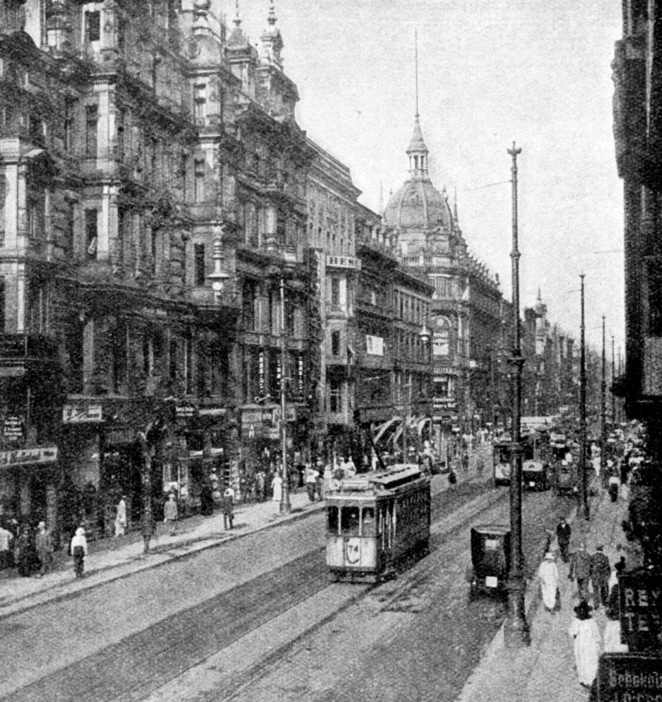 Detail of Berlin, Germany by Donald McLeish