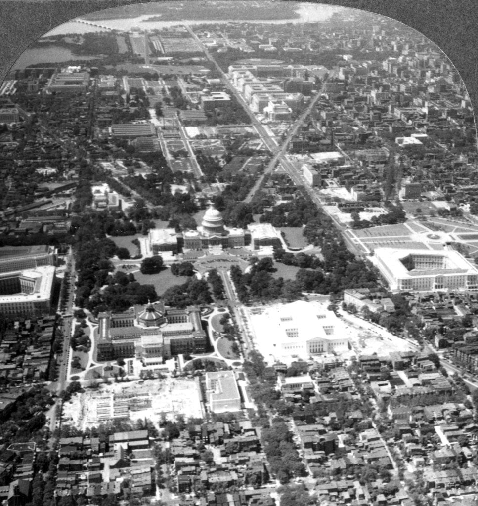 Detail of Washington, DC., USA by Anonymous
