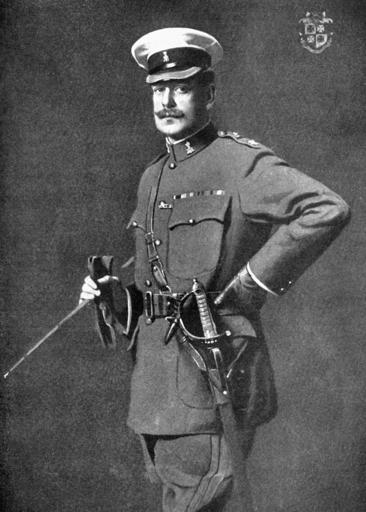 Detail of Brigadier-General Sir Philip Chetwode, British soldier, First World War by John Saint-Helier Lander
