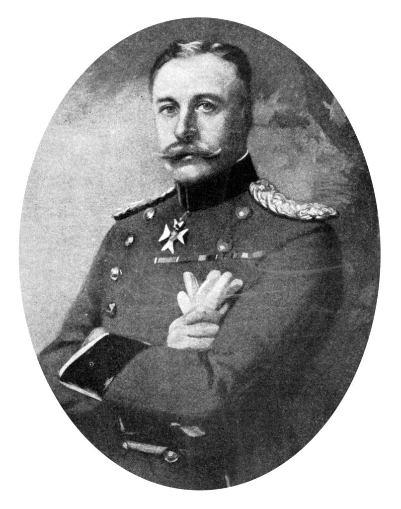 Detail of Lieutenant General Sir Douglas Haig, British soldier, First World War by John Saint-Helier Lander