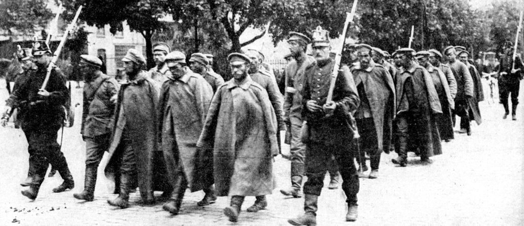 Detail of Russian prisoners, East Prussia, First World War by Anonymous
