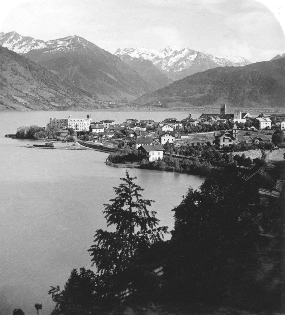 Detail of Zell am See, Salzburg, Austria by Wurthle & Sons