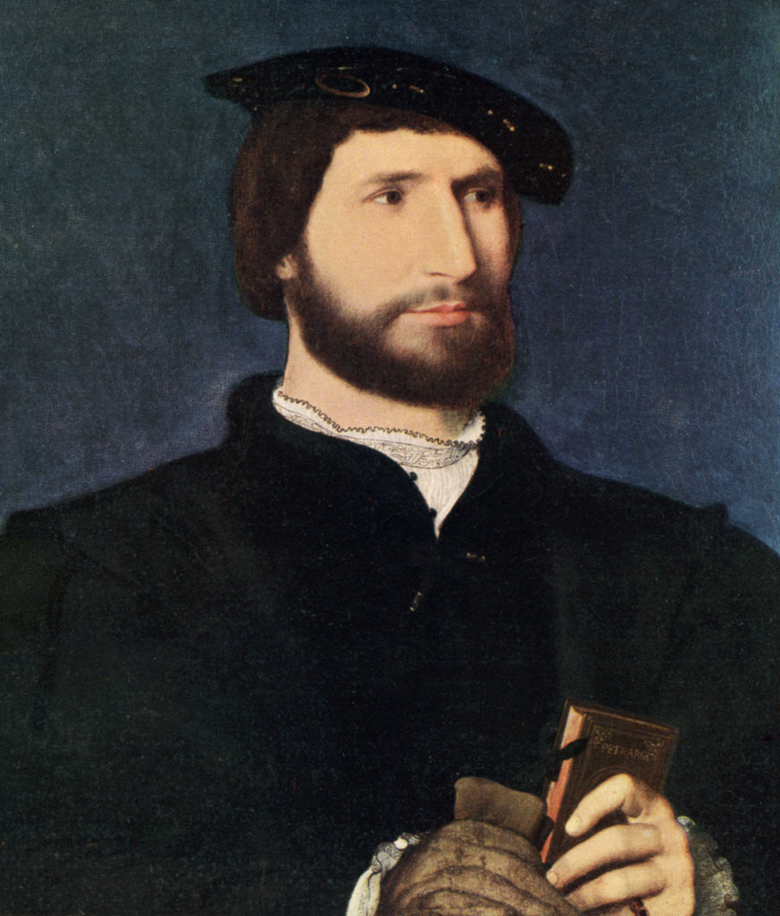 Detail of Claude D'Urfe by Jean Clouet