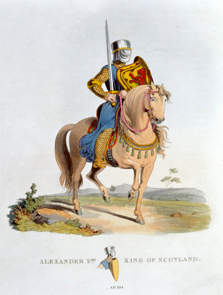Detail of Alexander II by Anonymous