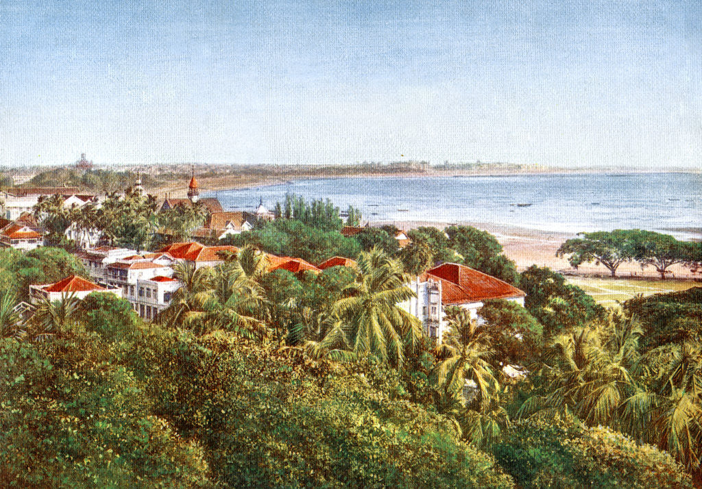 Detail of A view from the Ridge, Bombay, India by Anonymous