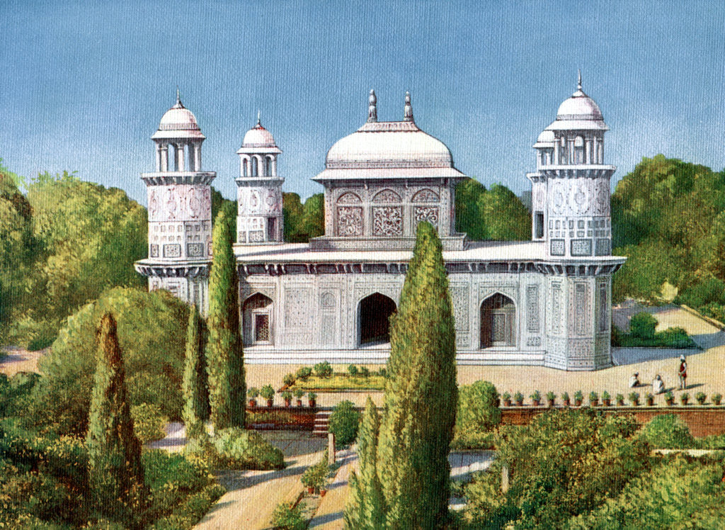 Detail of The Tomb of Itmad-ud-Dowlah, Agra, India by Anonymous