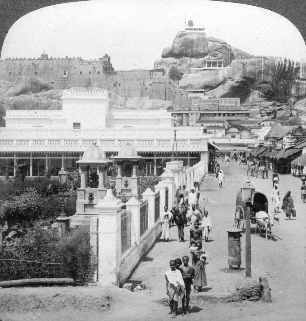 Detail of Trichinopoly, India by Underwood & Underwood