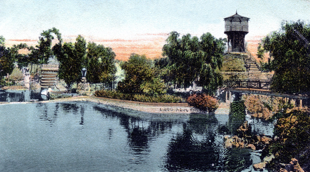 Detail of Villa Dolores, Lago Azul, Montevideo, Uruguay by Anonymous
