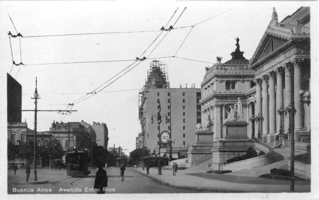 Detail of Avenida Entre Rios, Buenos Aires, Argentina by Anonymous
