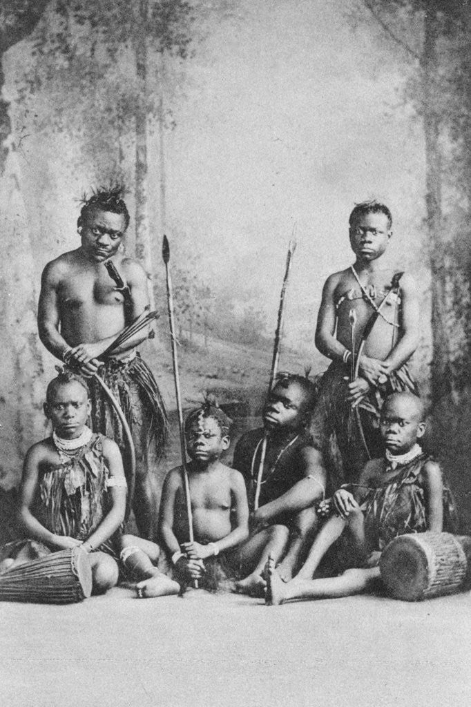 Detail of Pigmies by W&D Downey