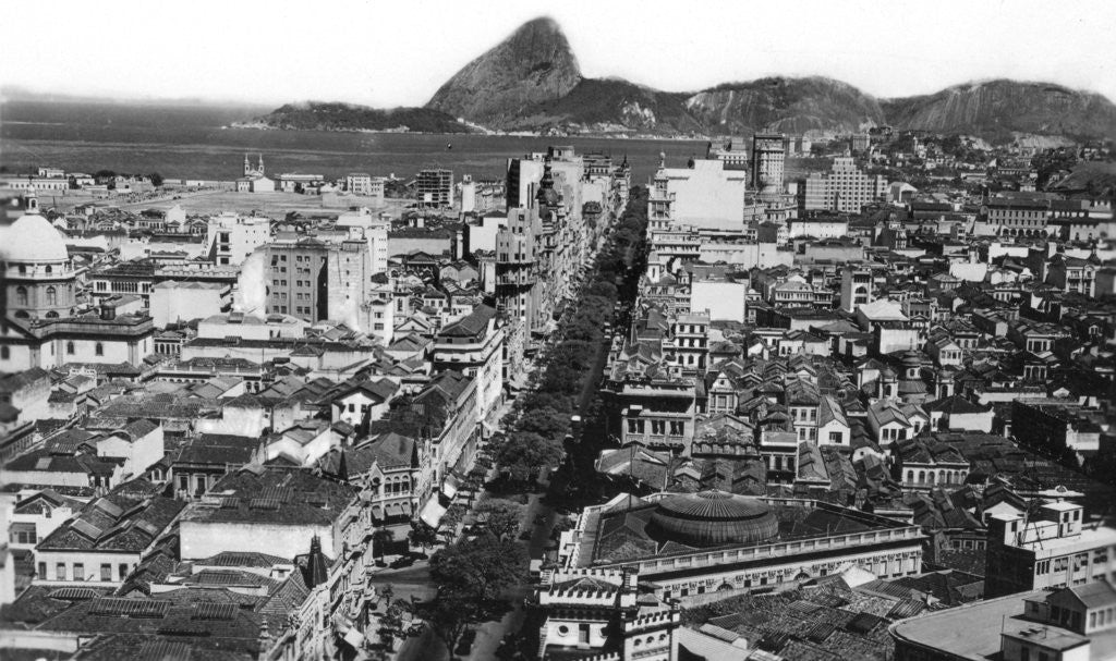 Detail of Rio de Janeiro, Brazil by Anonymous