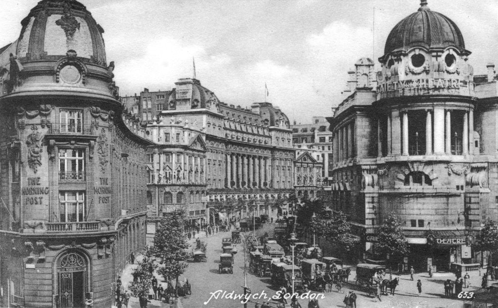 Detail of Aldwych, London by National Maritime Museum