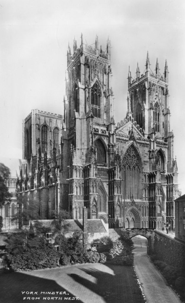 Detail of York Minster, York, Noth Yorkshire by Anonymous