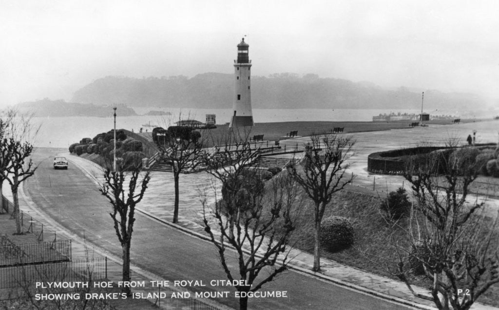 Detail of Plymouth Hoe, Plymouth, Devon by Lansdowne Publishing