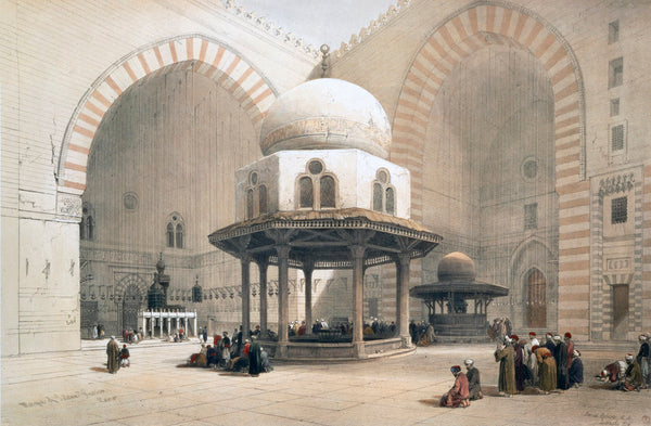Interior of the Mosque of the Sultan al-Ghuri posters & prints by David ...